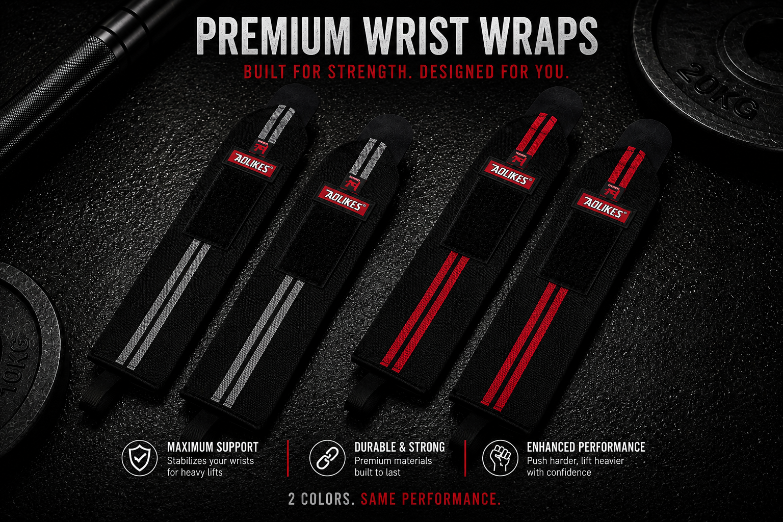 Power Wrist Wraps
